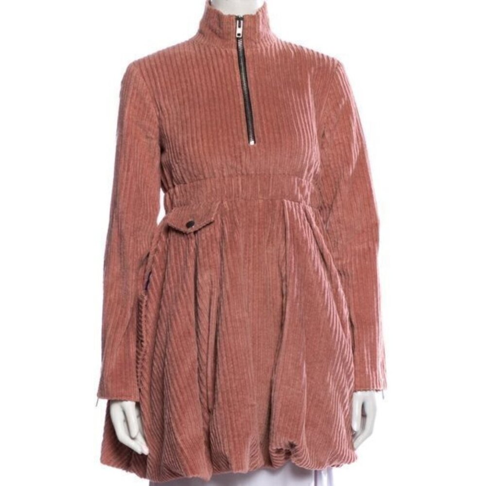 Anton Belinskiy Corduroy Mini Dress